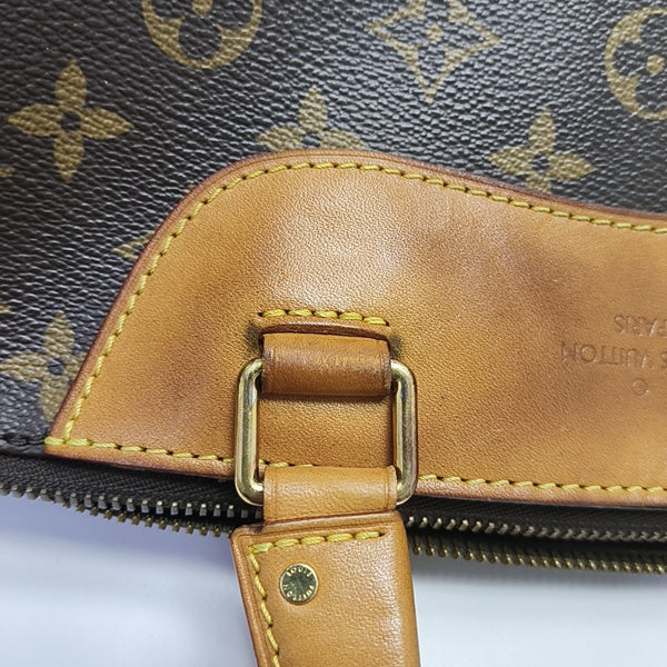 RETIRO NM Monogram Coated Canvas Brown