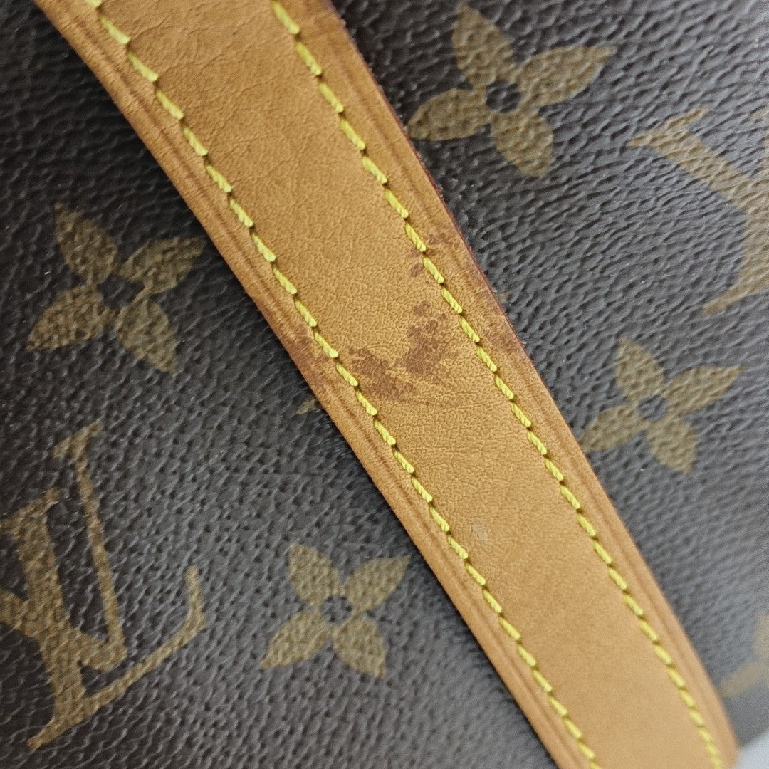 SPEEDY 30 Monogram Coated Canvas Brown
