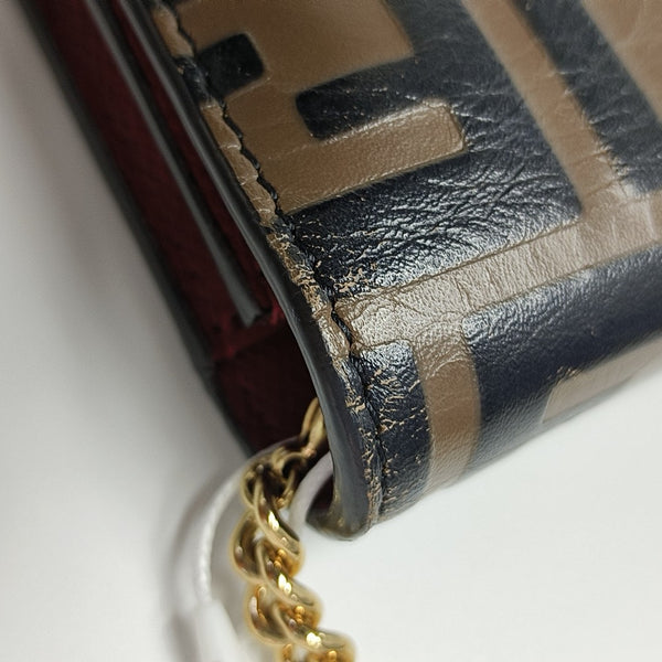 F Is Fendi Calfskin Red