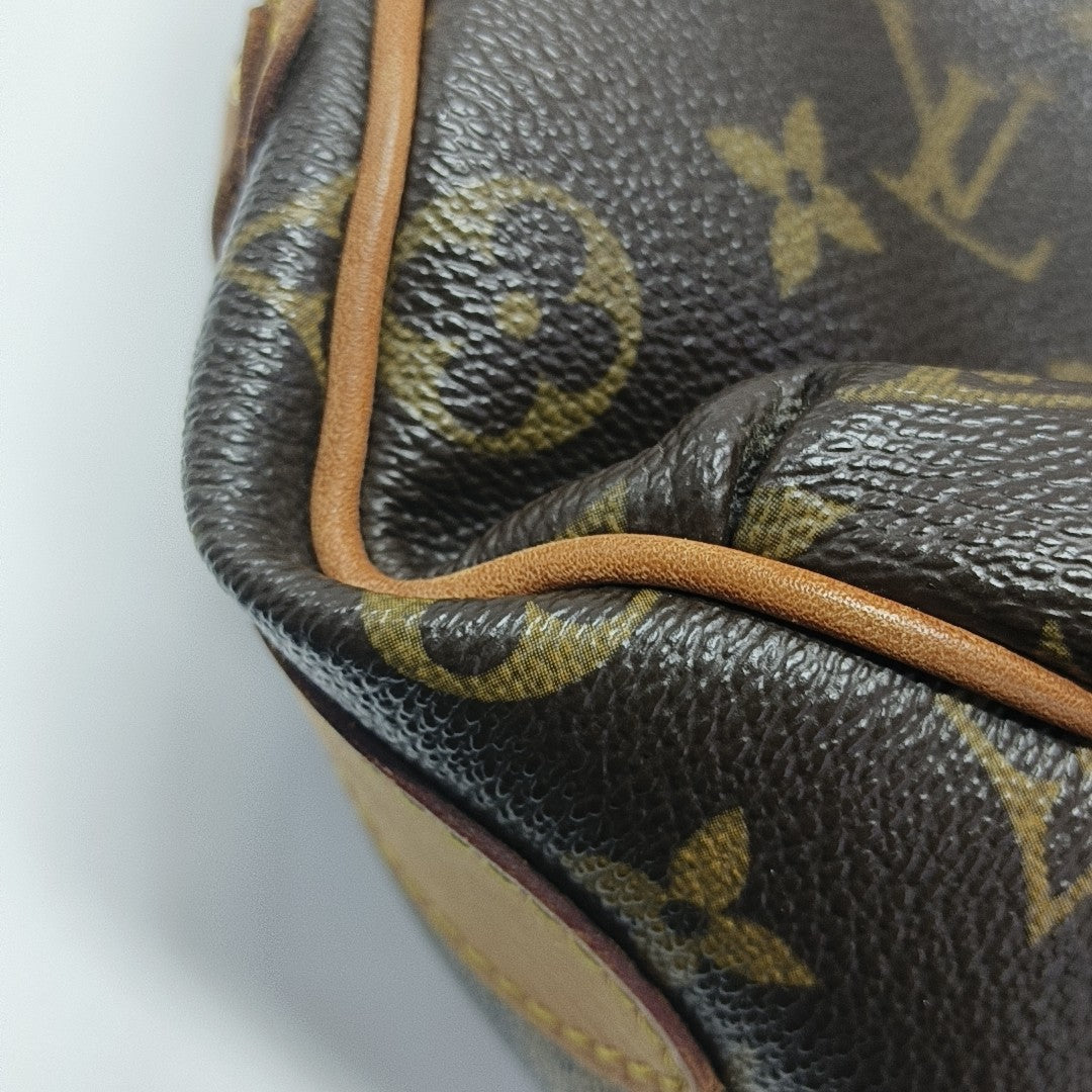 TULUM GM Monogram Coated Canvas Brown