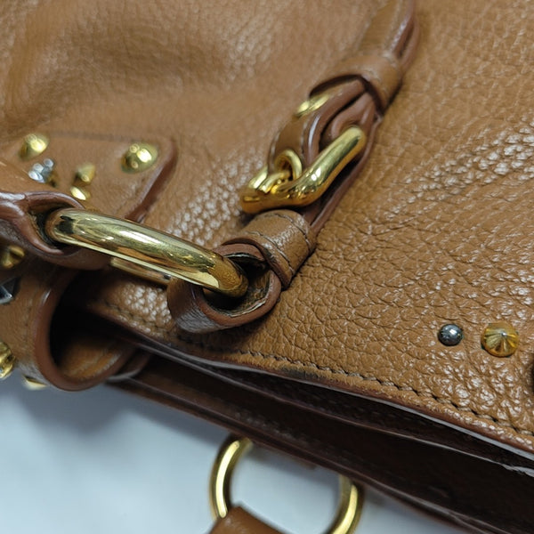 Calfskin Tote Bag Brown