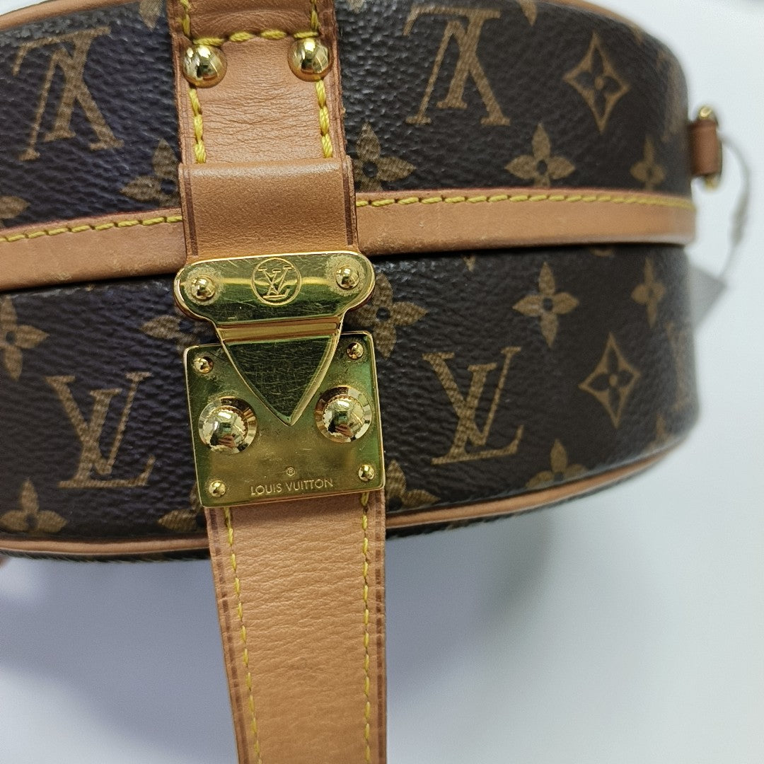 BOITE CHAPEAU PM Monogram Coated Canvas Brown