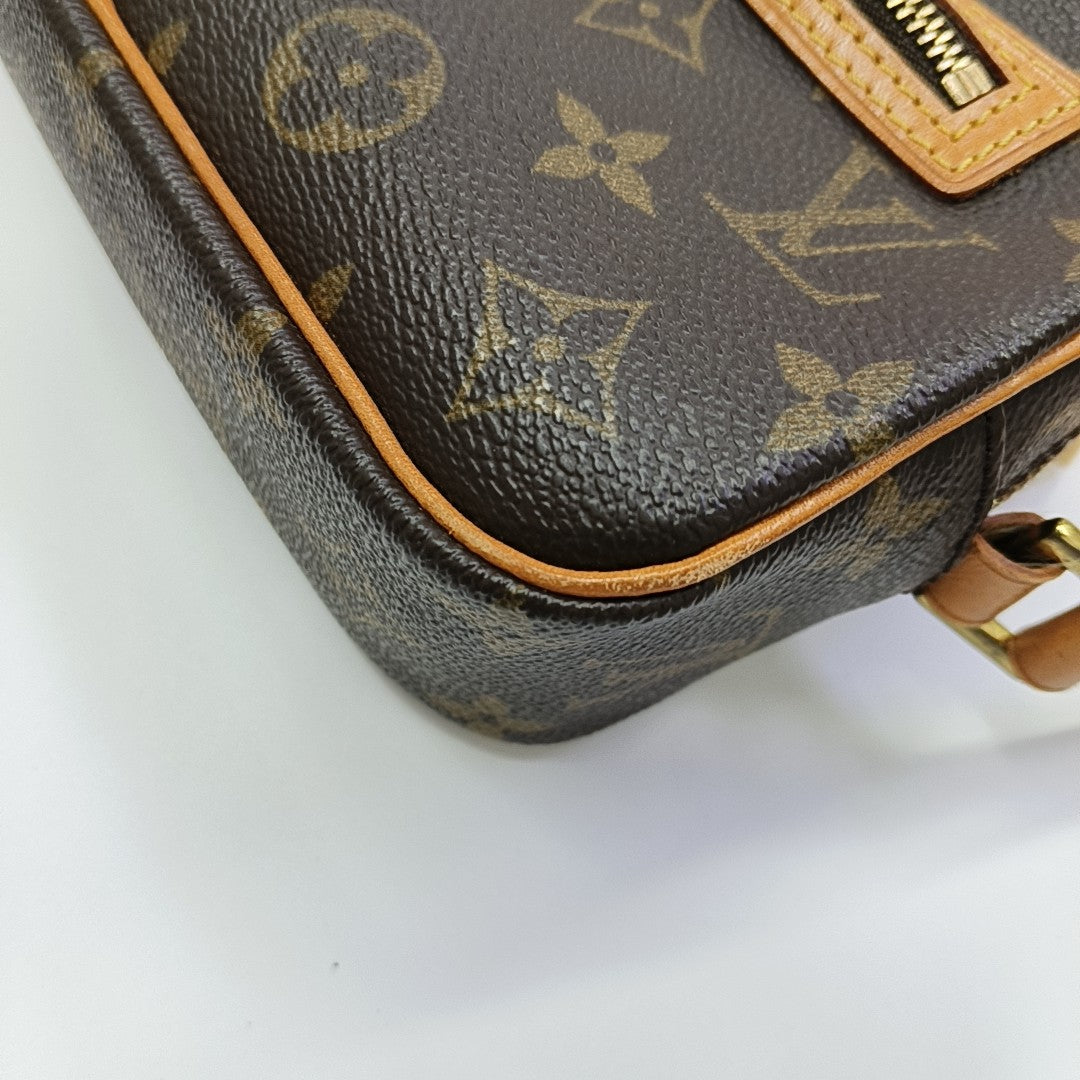 CITE PM Monogram Coated Canvas Brown