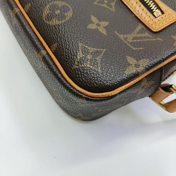 CITE PM Monogram Coated Canvas Brown