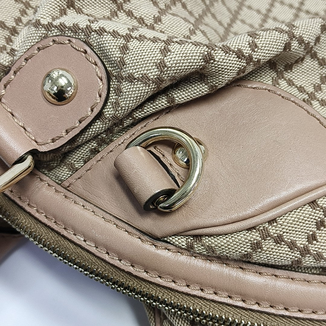 Sukey Quilted Canvas Beige