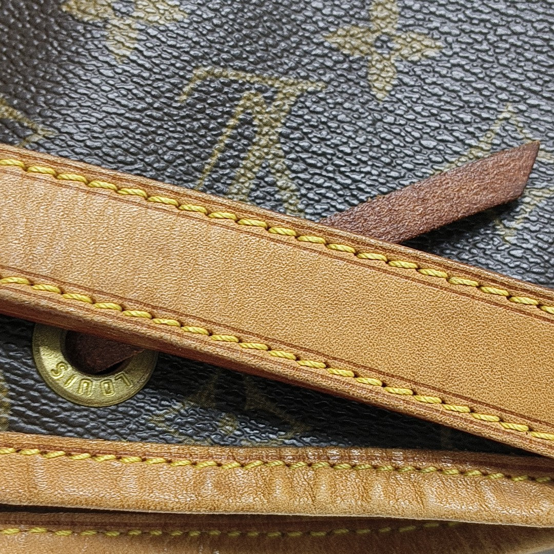 NOÉ GM Monogram Coated Canvas Brown
