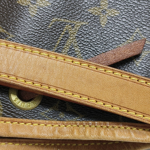NOÉ GM Monogram Coated Canvas Brown