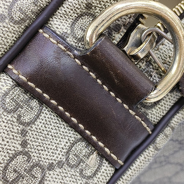 Duffle Monogram Coated Canvas Beige