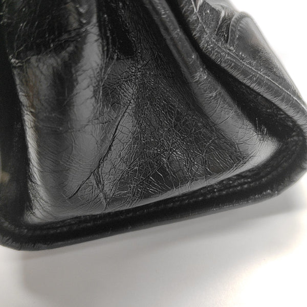 Bonnie Medium Patent Leather Black