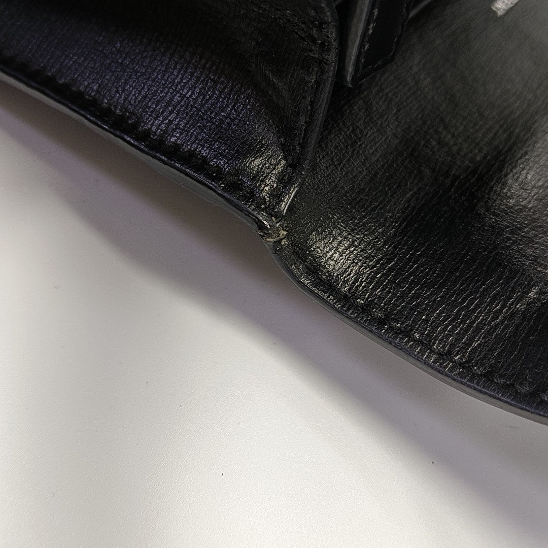 SUNSET Mini Calfskin Black
