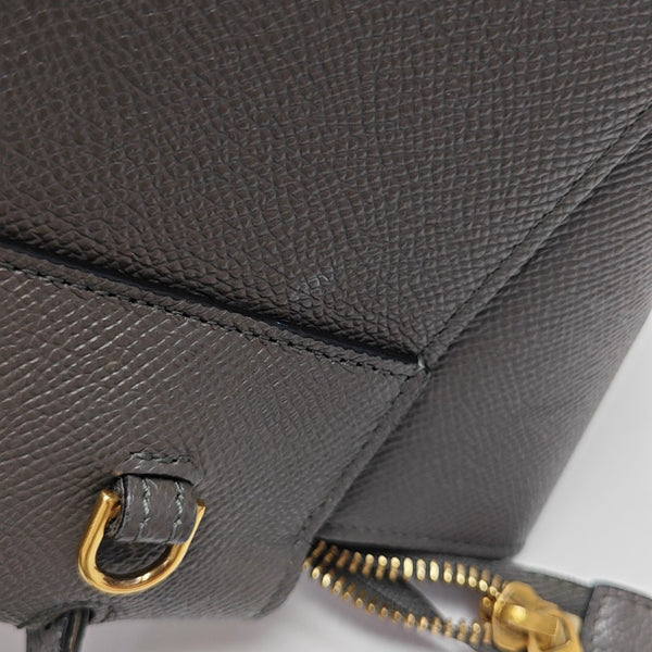 BELT Nano Calfskin Gray
