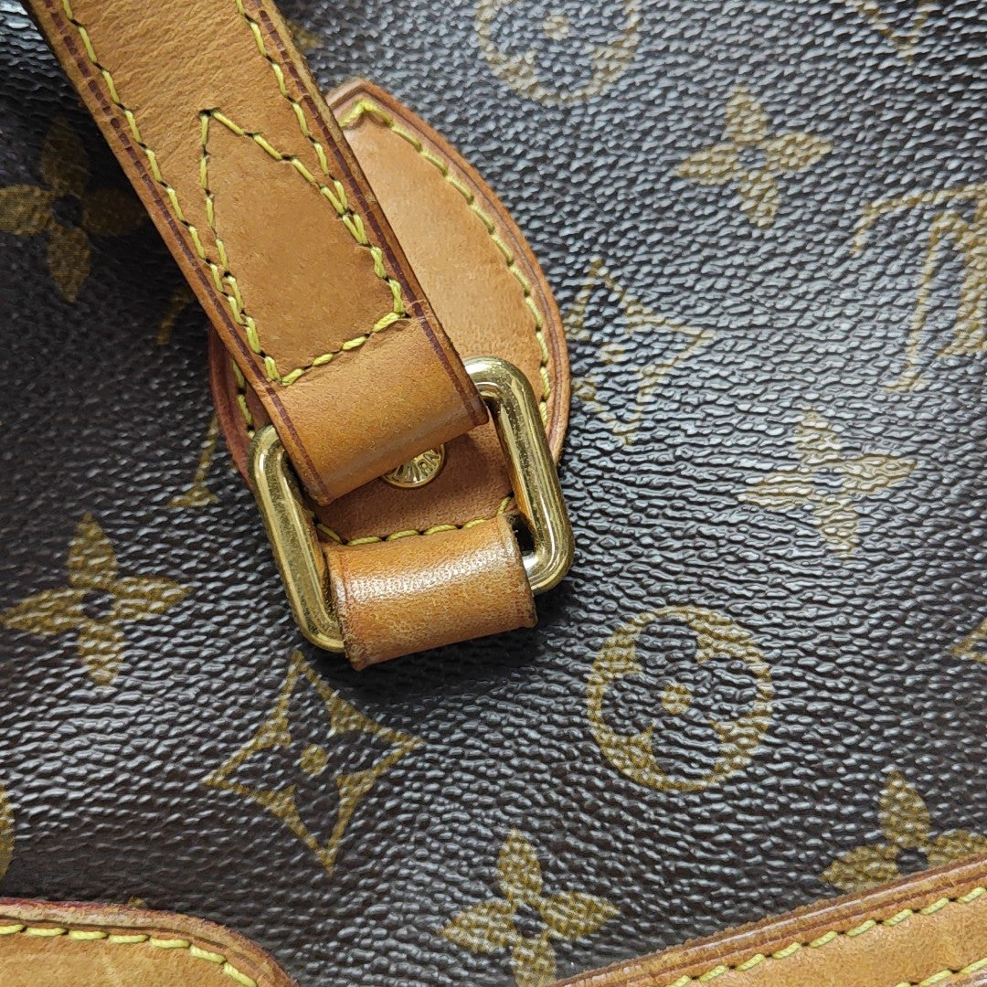 PALERMO PM Monogram Coated Canvas Brown