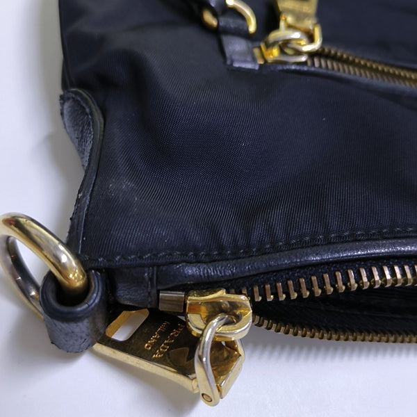 Nylon Crossbody Bag Nylon Black