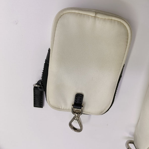 Nylon Shoulder Bag White