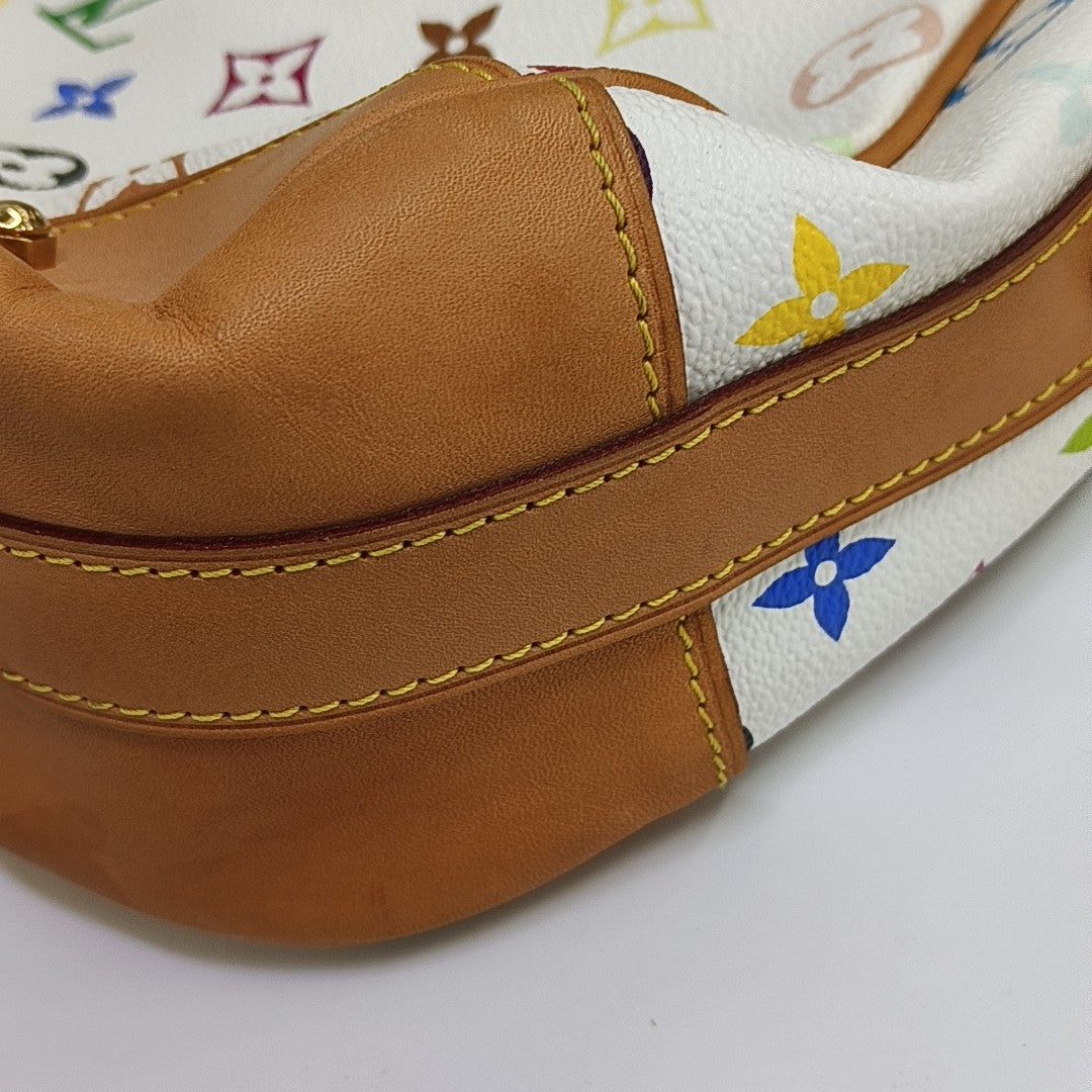 LV × TM GRETA Monogram Coated Canvas White