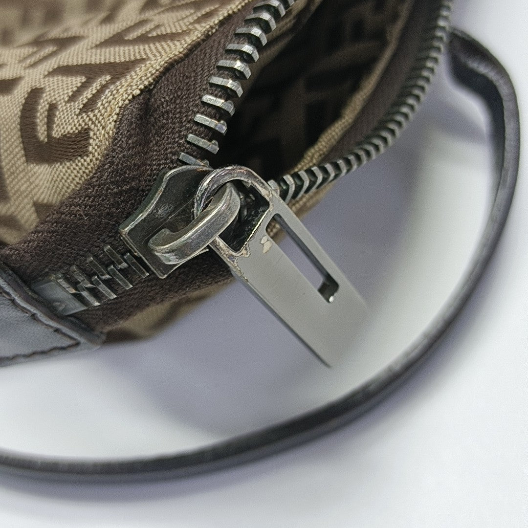 Canvas Top Handle Bag Brown