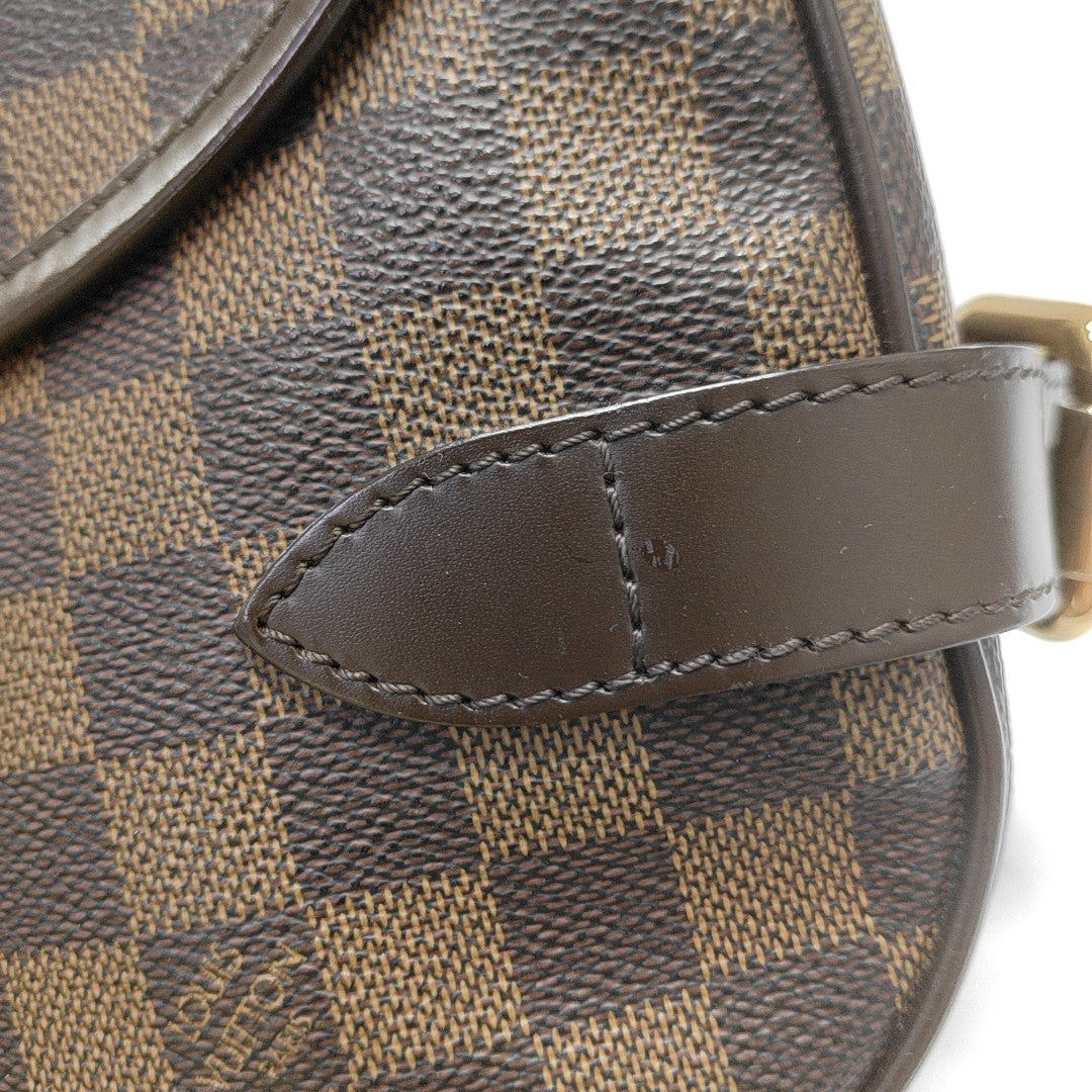 HIGHBURY Damier Ebene Coated Canvas Brown