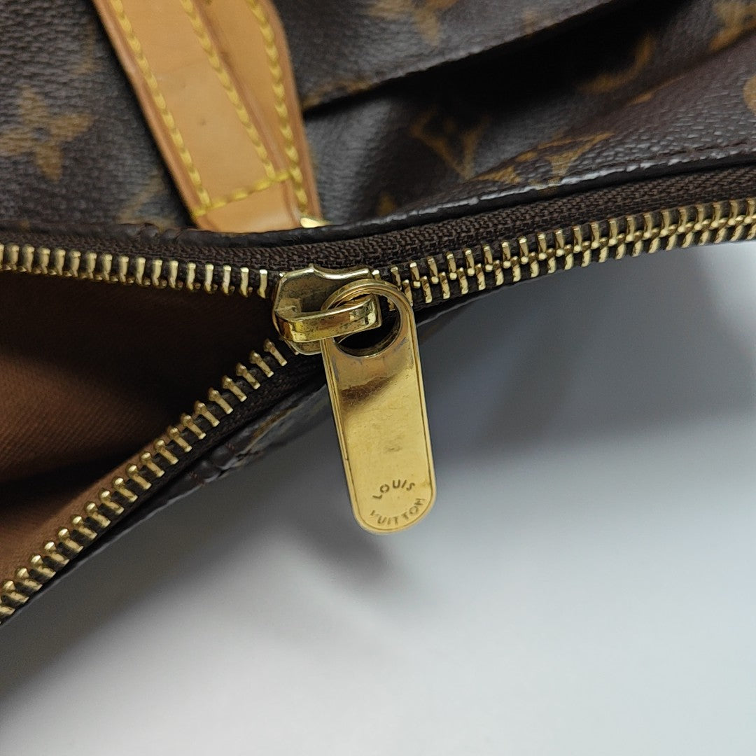 TOTALLY MM Monogram Coated Canvas Brown