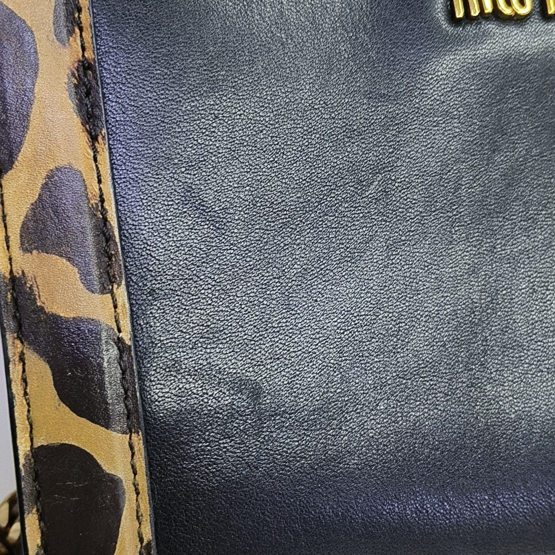Horsehair Shoulder Bag Brown