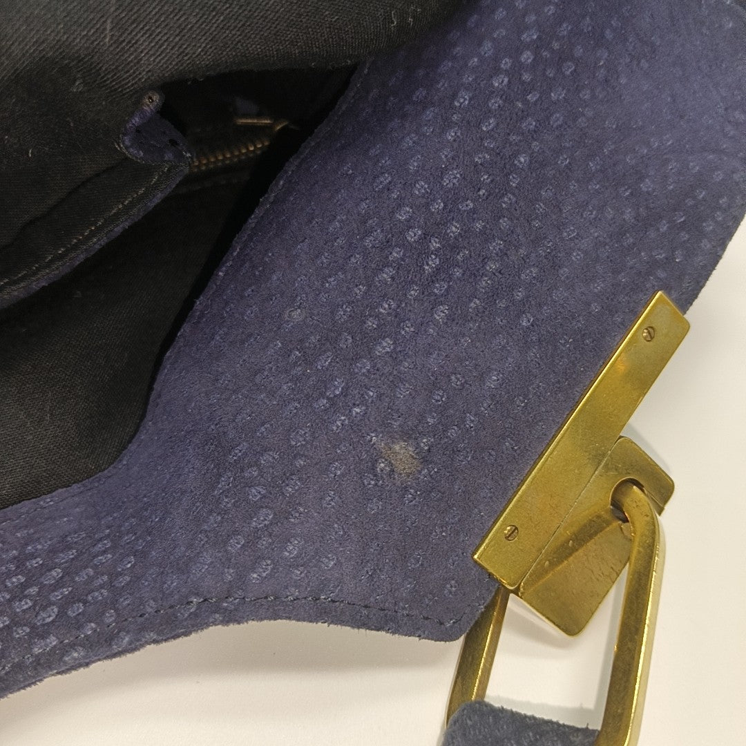 Fabric Tote Bag Blue
