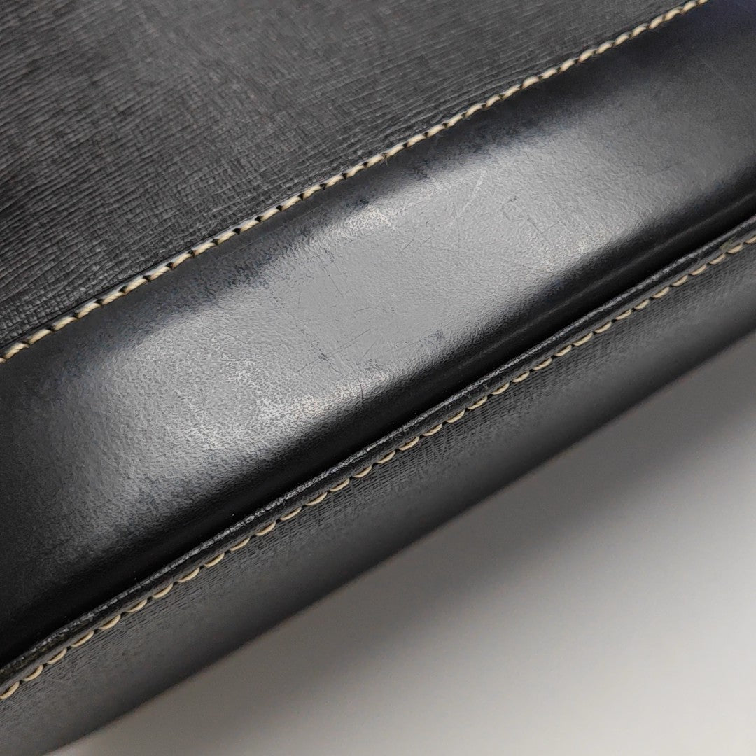 Calfskin Tote Bag Black