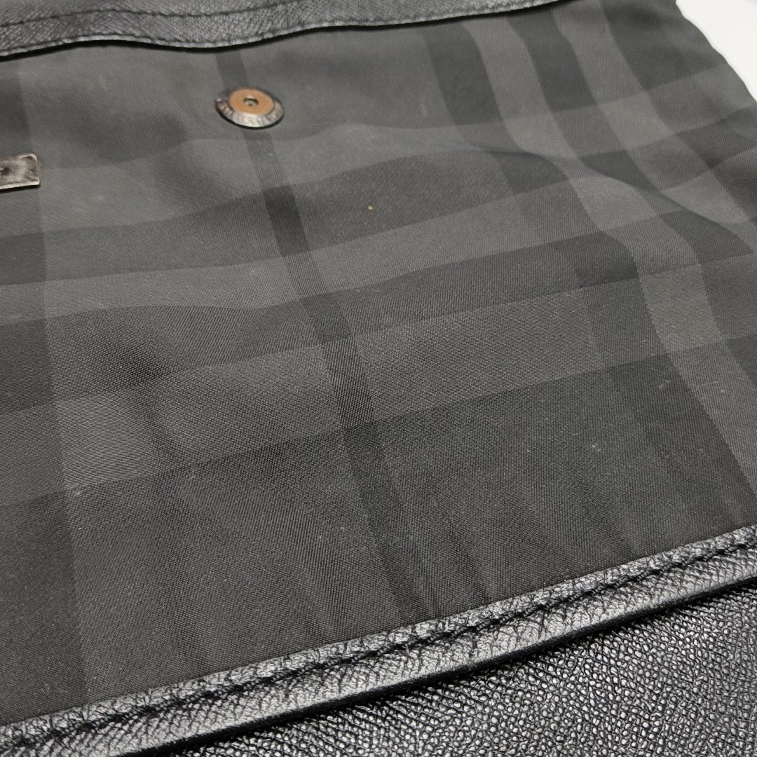 Fabric Crossbody Bag Black