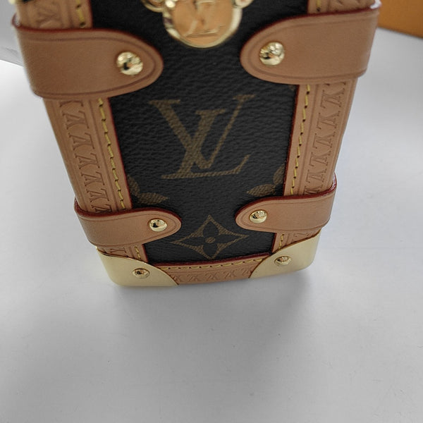SIDE TRUNK PM Monogram Coated Canvas Brown