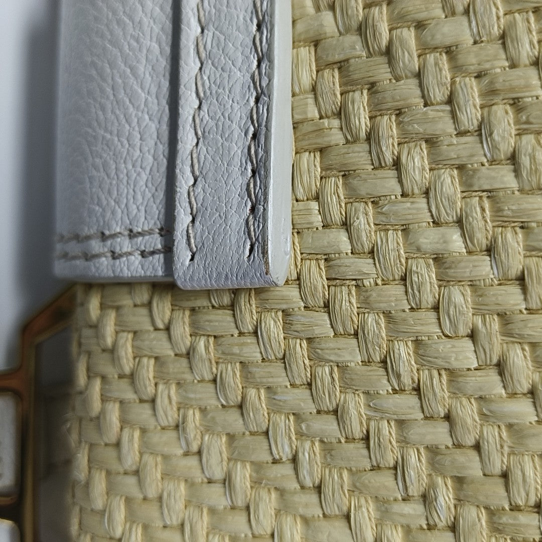 Miu Lady Straw Yellow