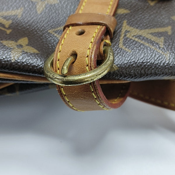 BATIGNOLLES MM Monogram Coated Canvas Brown