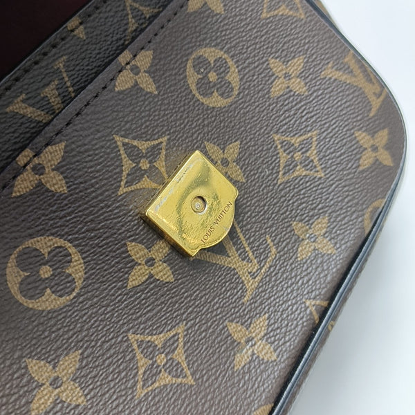 PASSY Monogram Coated Canvas Brown