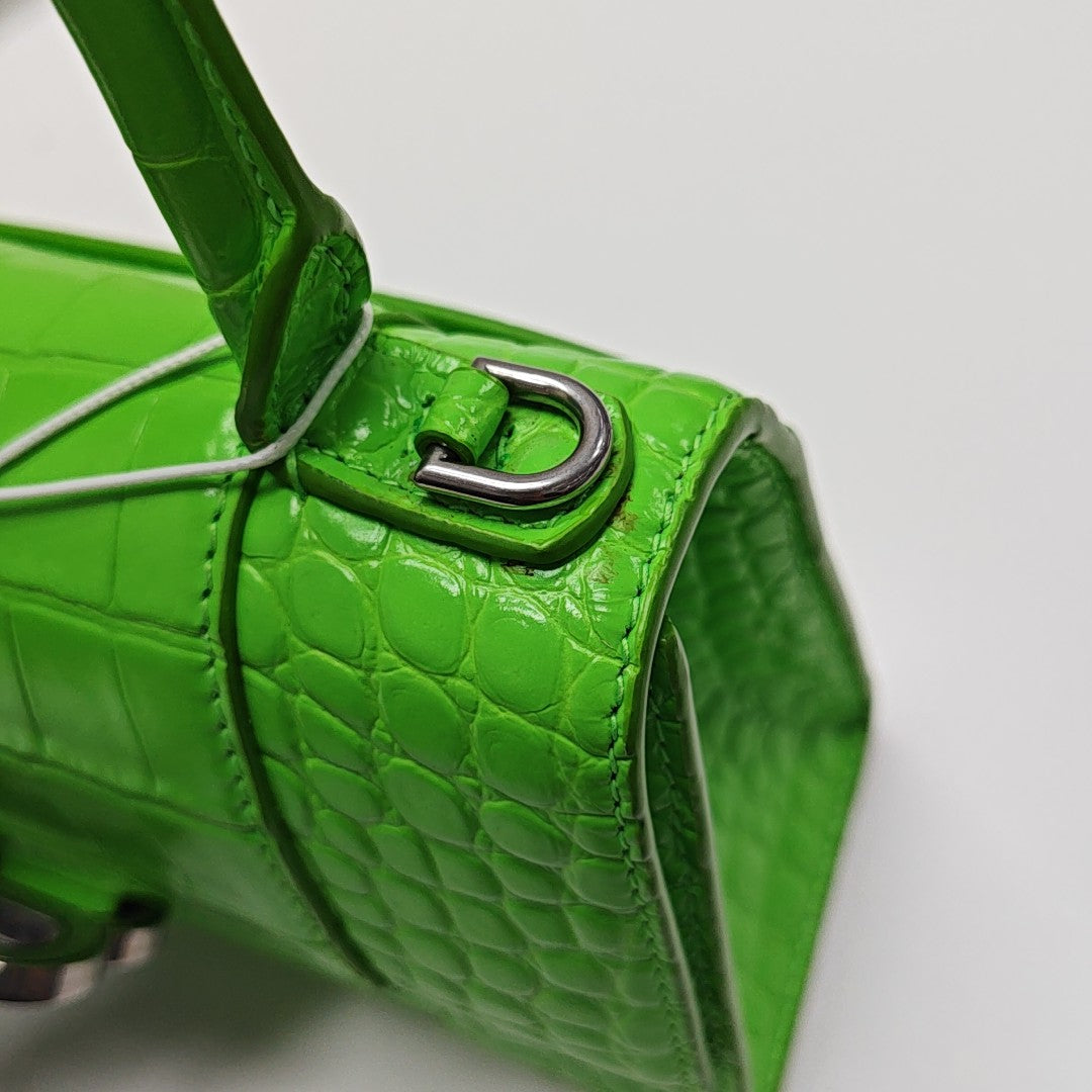 Hourglass XS Calfskin Green