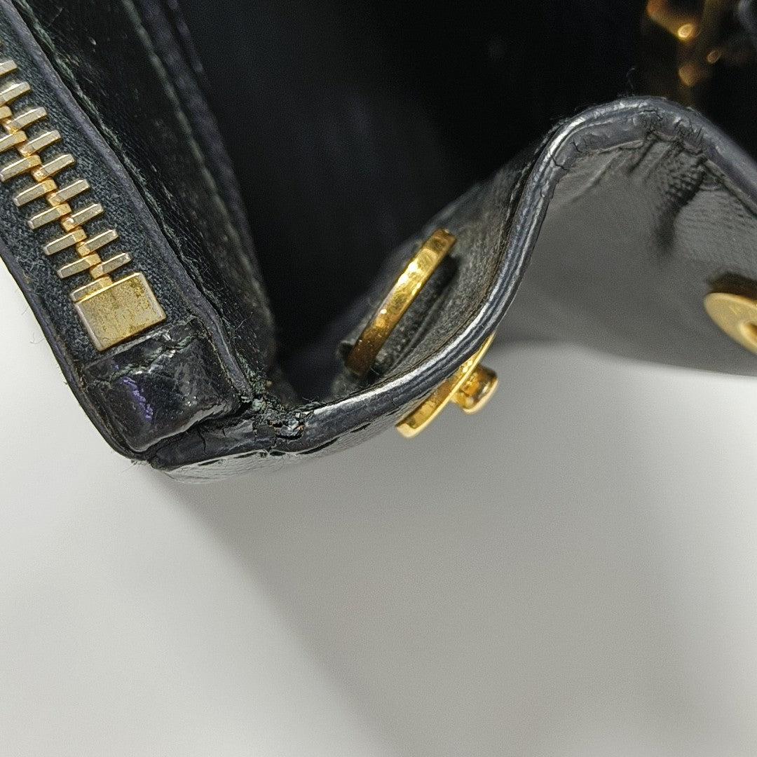 Galleria Medium Calfskin Black