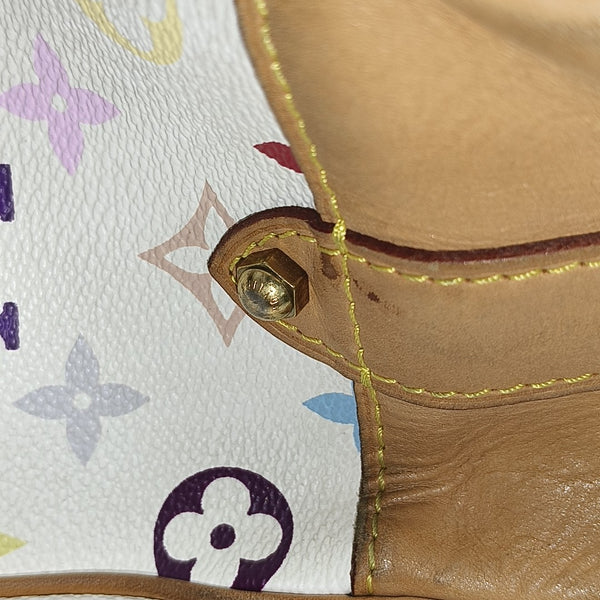 LV × TM GRETA Monogram Coated Canvas White