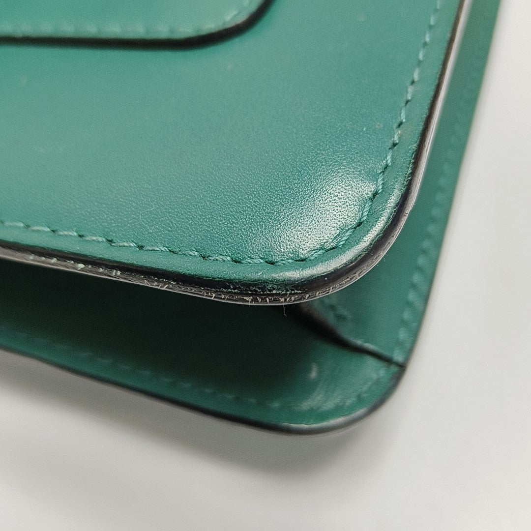 SERPENTI FOREVER Small Calfskin Green