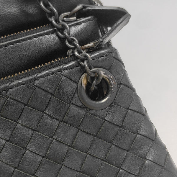 Calfskin Top Handle Bag Black