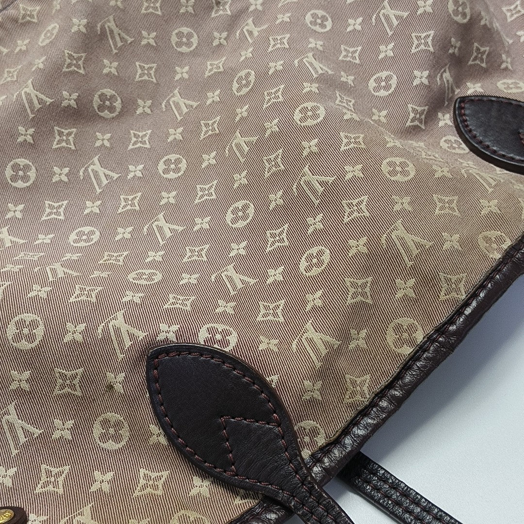 NEVERFULL MM Monogram Canvas Beige
