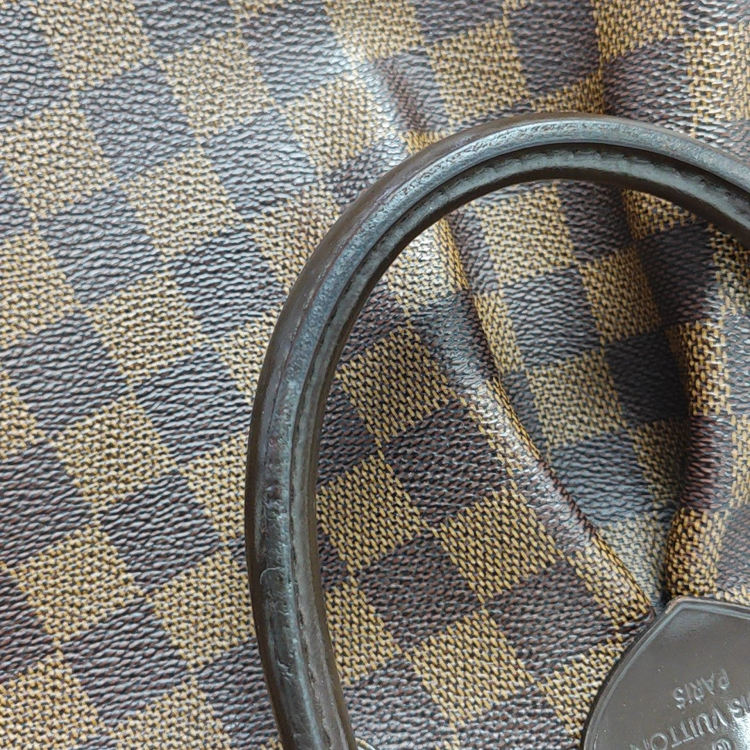 PALERMO PM Damier Ebene Coated Canvas Brown