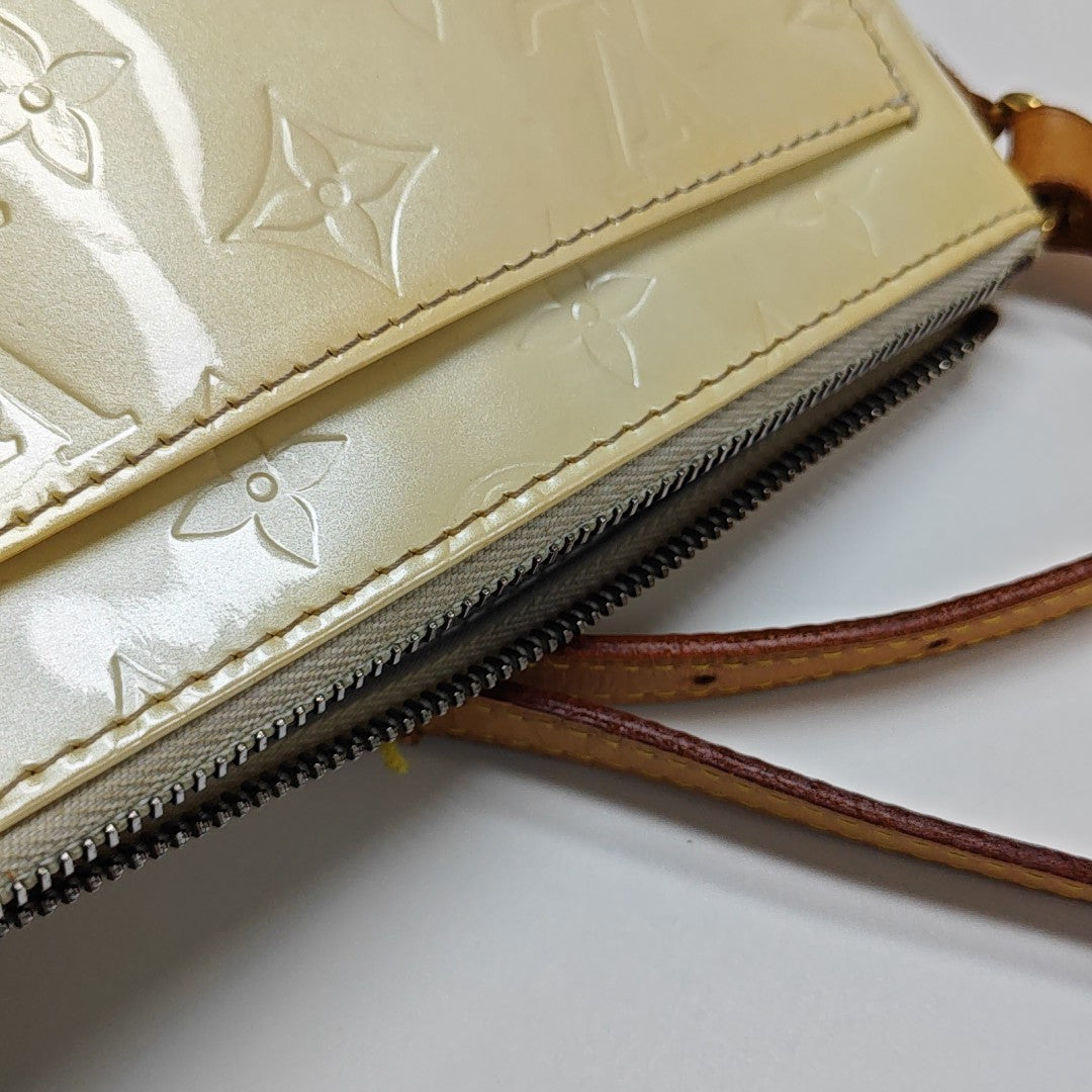 MINNA Monogram Patent Leather Yellow