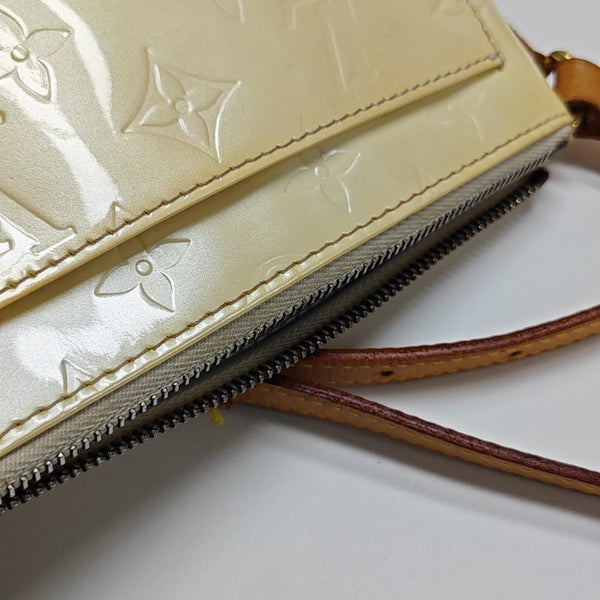 MINNA Monogram Patent Leather Yellow