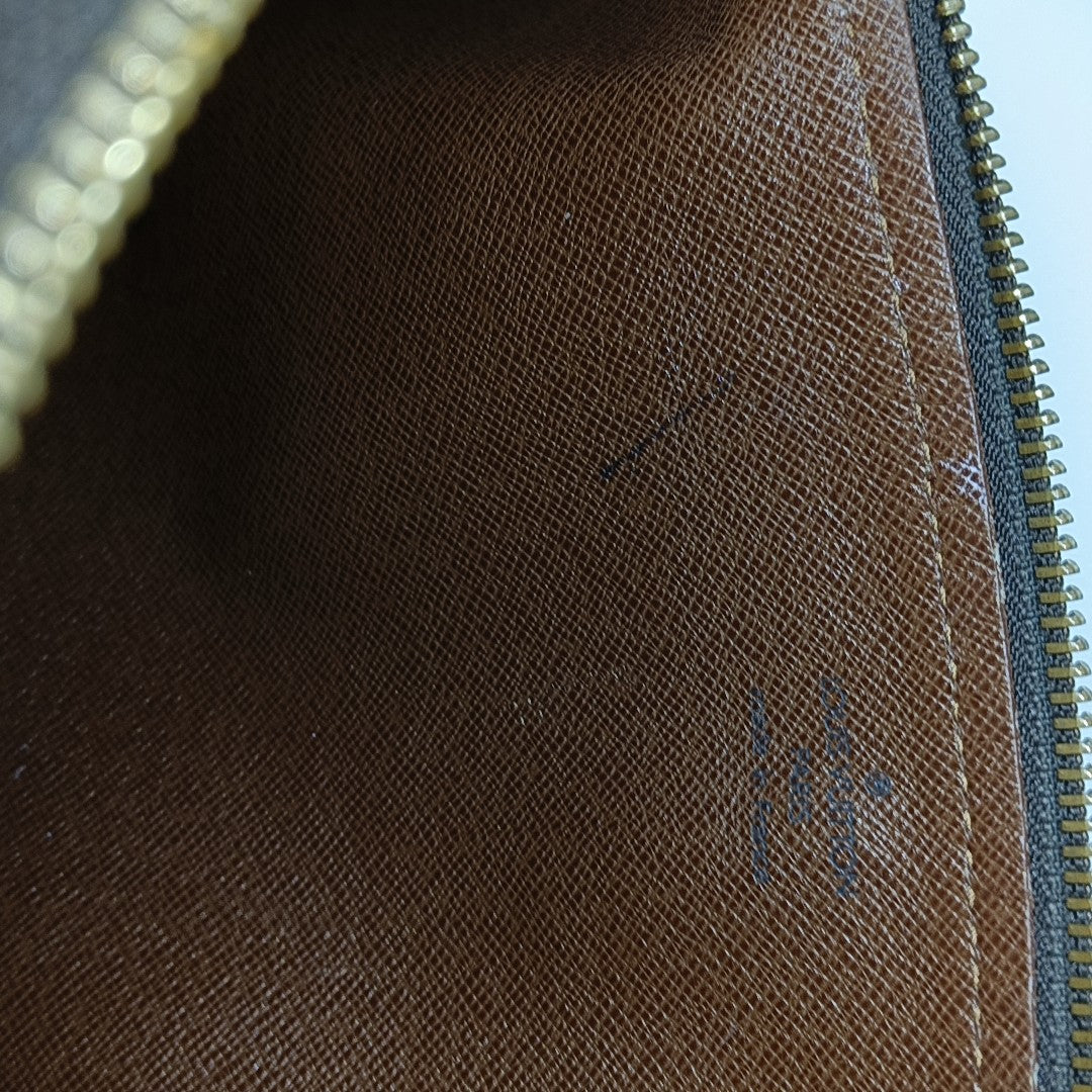 PAPILLON 30 Monogram Coated Canvas Brown