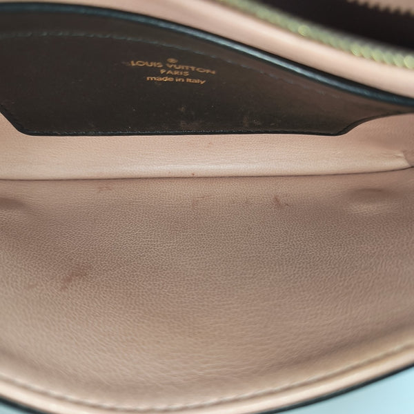 COUSSIN Monogram Lambskin Black