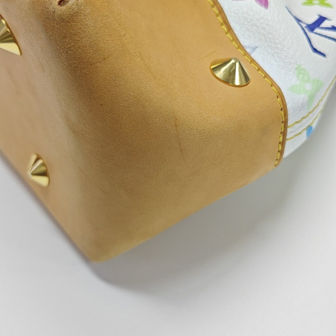 LV × TM JUDY Monogram Coated Canvas White