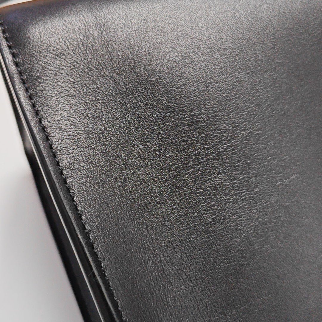 CITY STEAMER MM Calfskin Black