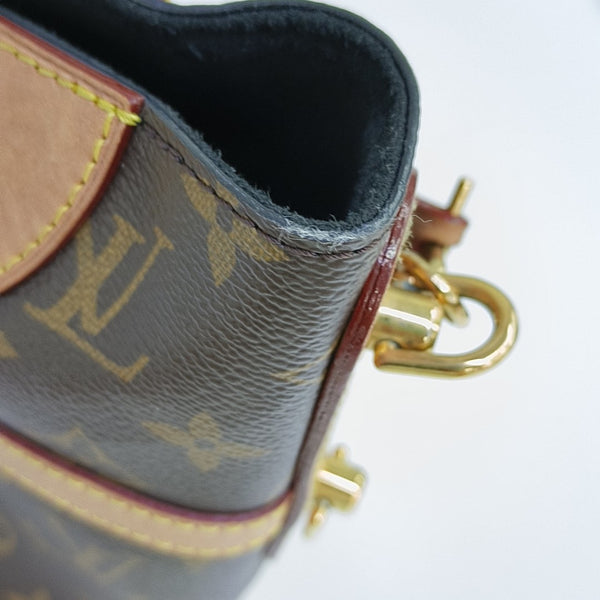 DUFFLE Monogram Coated Canvas Brown