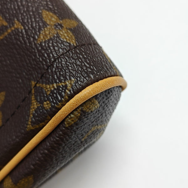 BEVERLY MM Monogram Coated Canvas Brown
