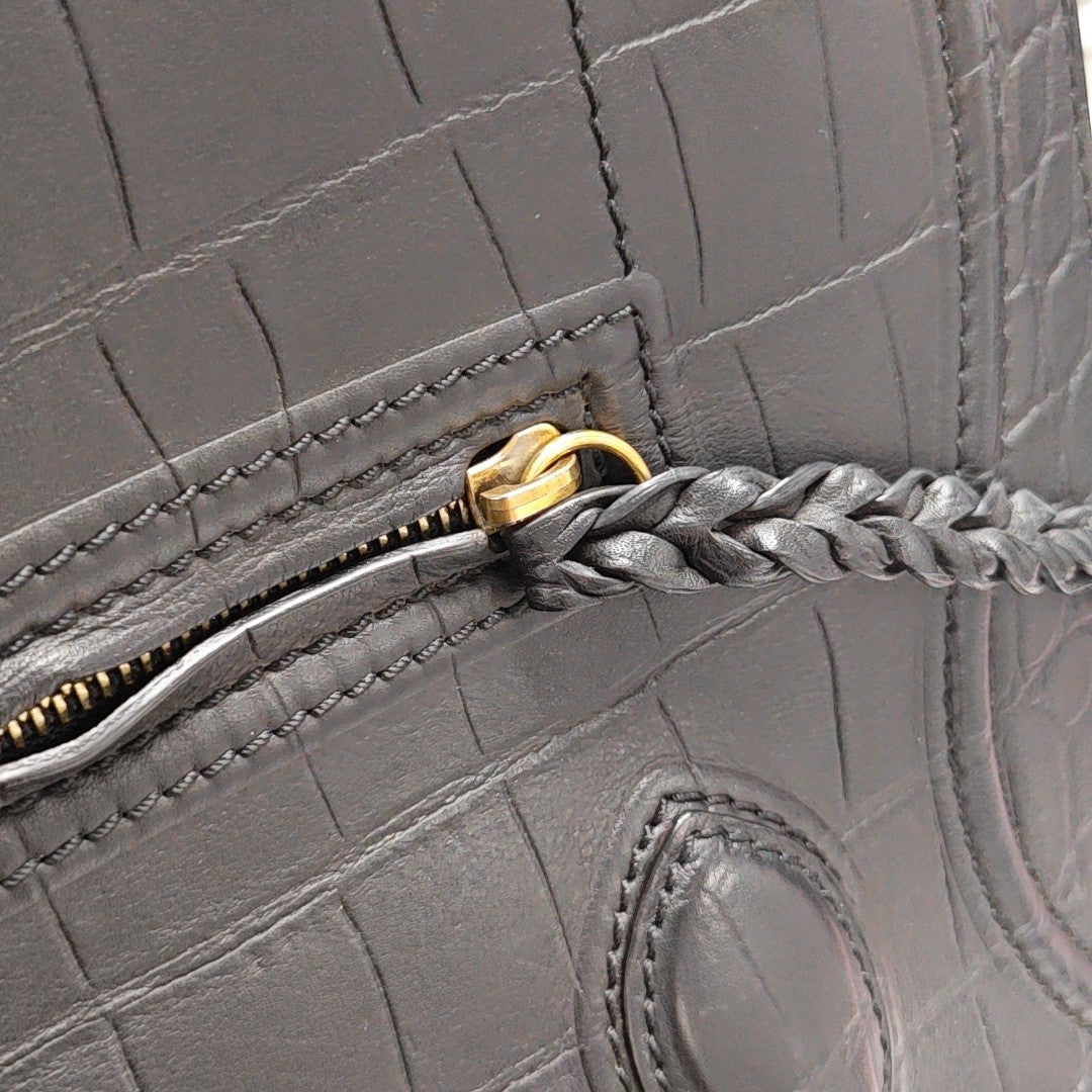 PHANTOM Medium Calfskin Black