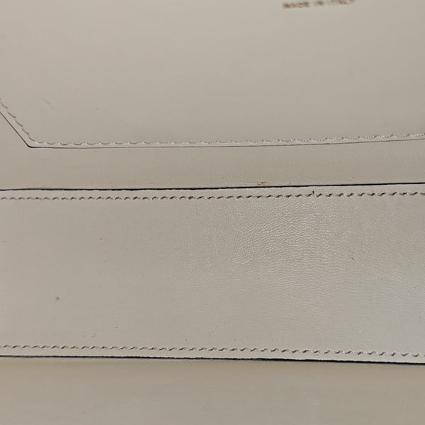 Rockstud Calfskin White