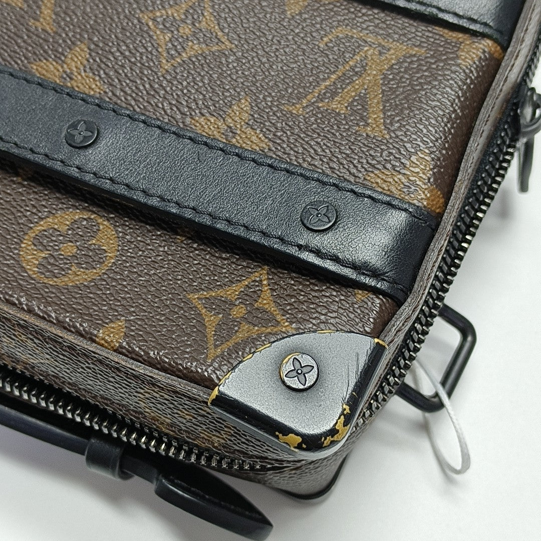 SOFT TRUNK Monogram Coated Canvas Brown