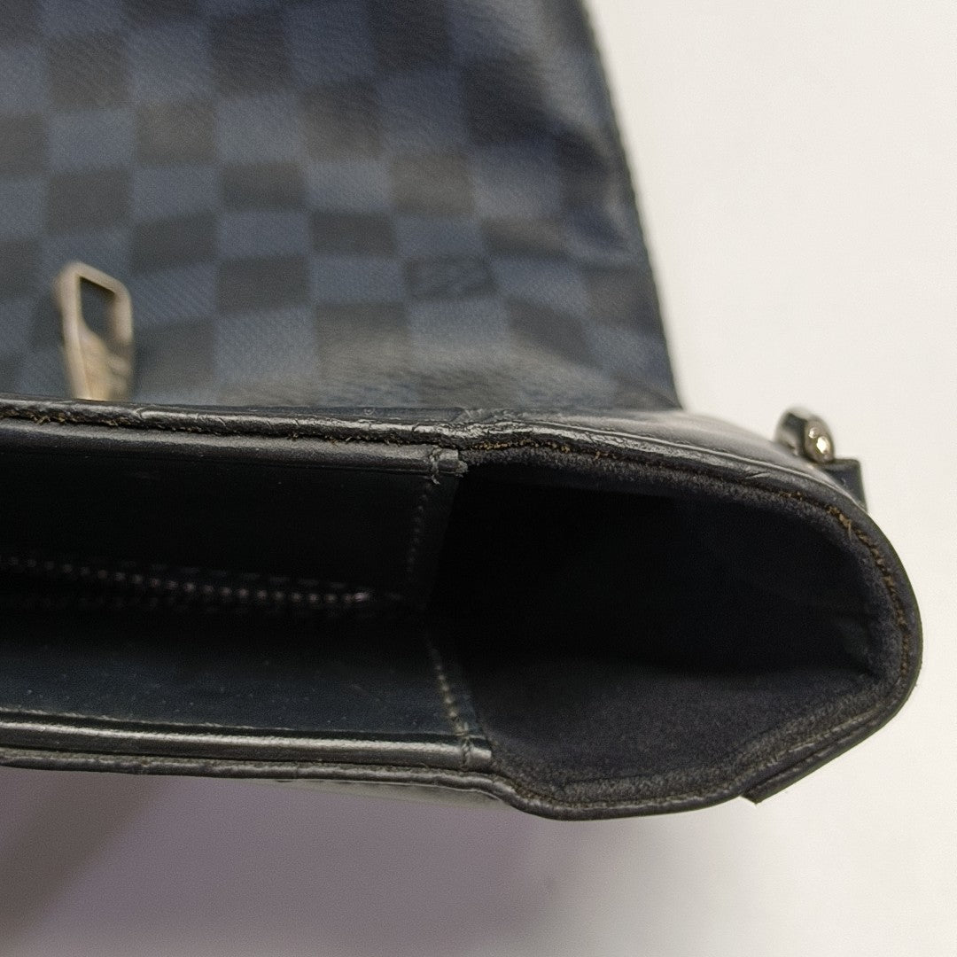EXPLORER Damier Coated Canvas Blue