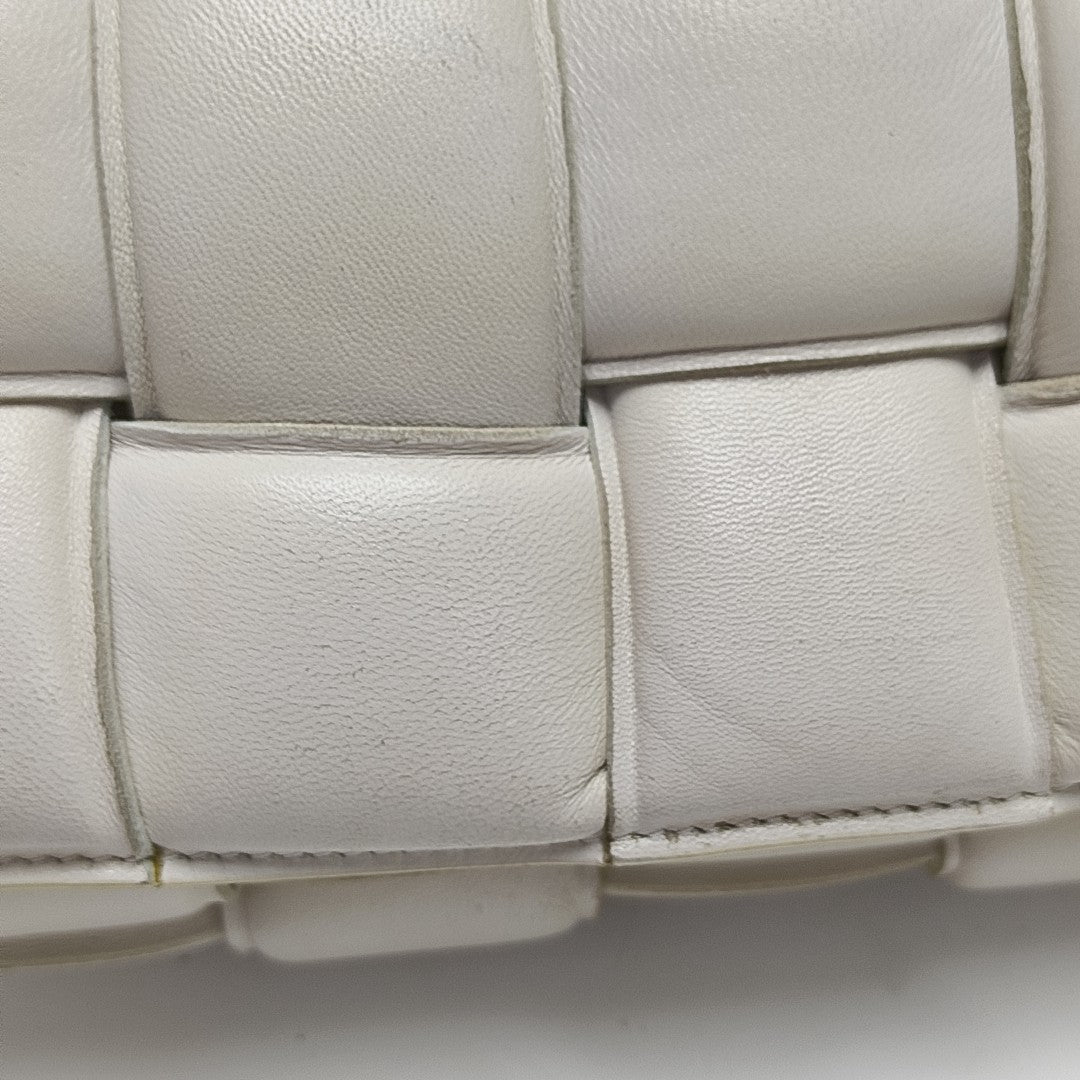 Cassette Medium Lambskin White